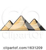 Egyptian Pyramids by Vector Tradition SM