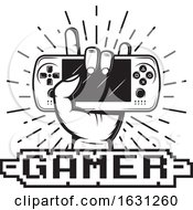 Black And White Gamer Design by Vector Tradition SM