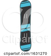 Poster, Art Print Of Snowboard