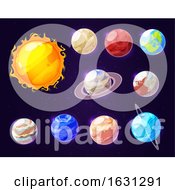 Poster, Art Print Of The Sun And Planets