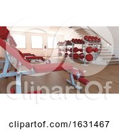 Poster, Art Print Of Interior View Of A Gym