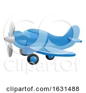 Poster, Art Print Of Cute Airplane Cartoon