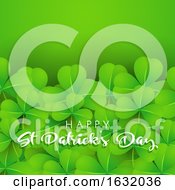 Poster, Art Print Of Background Of Shamrock For St Patricks Day