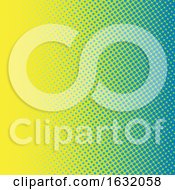 Poster, Art Print Of Halftone Dots Background