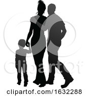 Poster, Art Print Of Family Detailed Silhouette