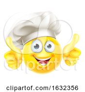 Emoji Chef Cook Cartoon Thumbs Up by AtStockIllustration