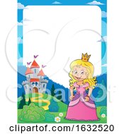 Princess And Castle Border
