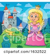 Poster, Art Print Of Princess And Castle