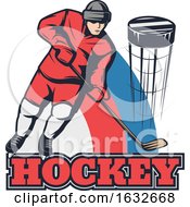 Poster, Art Print Of Hockey Design