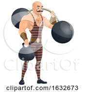 Poster, Art Print Of Circus Strongman