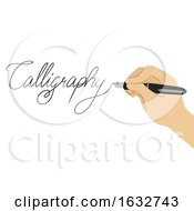Poster, Art Print Of Hand Calligraphy Lettering Illustration