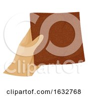 Poster, Art Print Of Hand Hold Leather Illustration