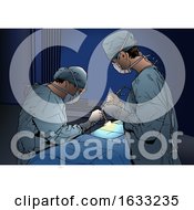 Surgeons Performing An Operation by dero