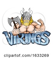 Viking Cartoon Sports Mascot
