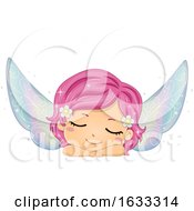 Kid Girl Fairy Sleeping Illustration
