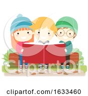 Poster, Art Print Of Kids Book Outdoor Nature Study Illustration