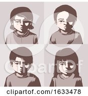 Poster, Art Print Of Kids Miserable Concept Illustration