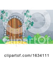Poster, Art Print Of Arched Castle Doors