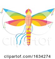 Poster, Art Print Of Colorful Dragonfly Kite