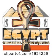 Poster, Art Print Of Ancient Egyptian Hieroglyph Ankh Symbol