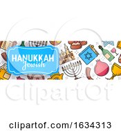 Poster, Art Print Of Hanukkah Holiday Website Banner