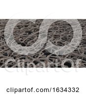 Poster, Art Print Of 3d Render Of Abstract Chaotic Elements