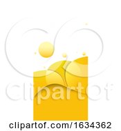 Yellow Vertical Website Banner