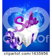 Sale Sign Gift Concept by AtStockIllustration