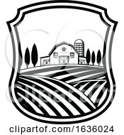 Black And White Farming Design by Vector Tradition SM