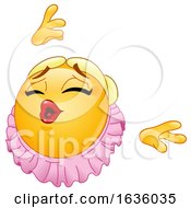 Ballerina Emoji Emoticon Smiley Dancing