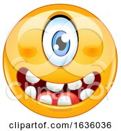 Cyclops Emoji Emoticon Smiley by yayayoyo