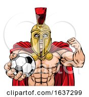 Spartan Trojan Soccer Football Sports Mascot