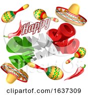 Poster, Art Print Of Cinco De Mayo Mexican Holiday Themed Background