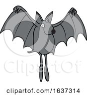 Cartoon Dog Bat by djart