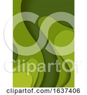 Poster, Art Print Of Abstract Green Flyer Background