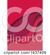 Poster, Art Print Of Abstract Pink Flyer Background