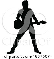 Musician Guitarist Silhouette
