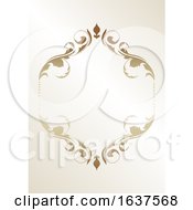 Ornate Golden Frame Design