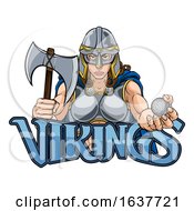 Viking Trojan Celtic Knight Golf Warrior Woman