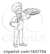 Pizza Chef Cartoon