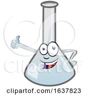 Poster, Art Print Of Chemical Laboratory Flask Mascot