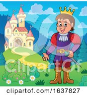 Poster, Art Print Of Prince And Castle