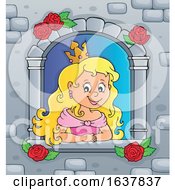Poster, Art Print Of Princess In A Window