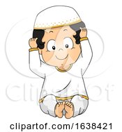 Kid Boy Baby Muslim Illustration