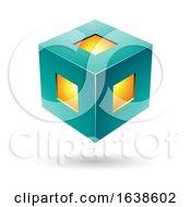 Turquoise Cube