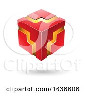 Poster, Art Print Of Red Cube