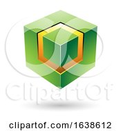Green Cube by cidepix