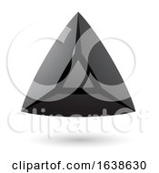 Poster, Art Print Of Black Triangle Design