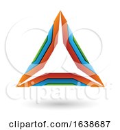 Poster, Art Print Of Triangle Design