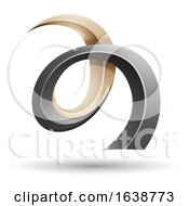 Poster, Art Print Of Swirly Letter A Logo